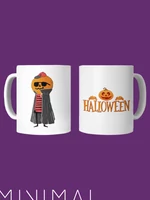 Kép 1/3 - halloween-lazatokfej-feher-bogre