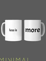 Kép 1/8 - less-is-more-feher-bogre