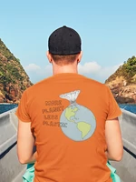 Kép 9/10 - more-planet-ferfi-narancssarga-polo