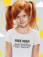 Kép 1/5 - free-hugs-gyerek-feher-polo