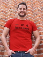 Kép 11/14 - less-is-more-ferfi-piros-polo