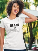 Kép 1/2 - black-or-white-noi-feher-polo