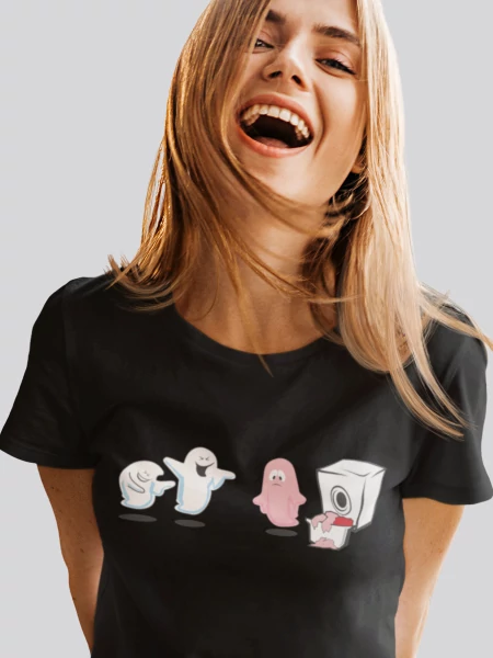 halloween-szellemespoén-noi-fekete-polo