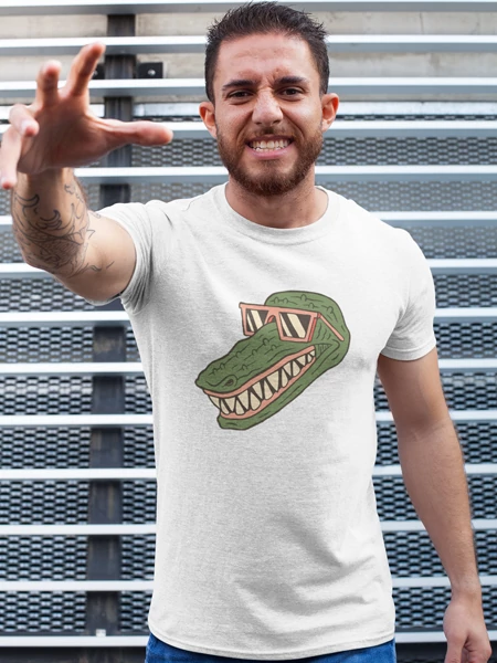 krokodil-ferfi-feher-polo