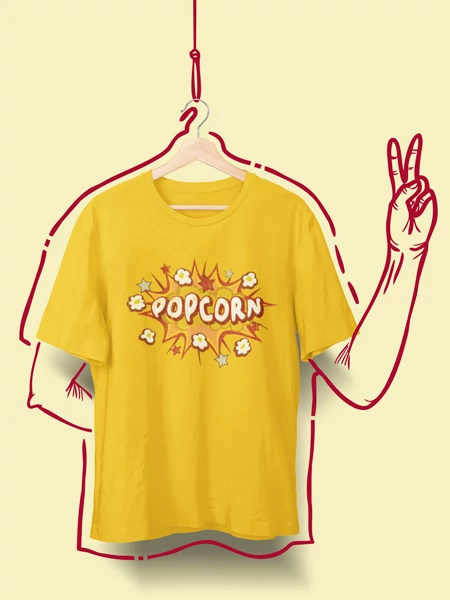 popcorn-ferfi-sarga-polo