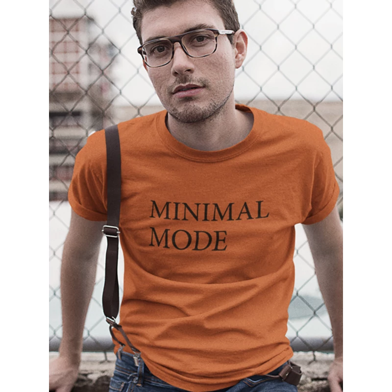 minimal-mode-ferfi-narancssarga-polo