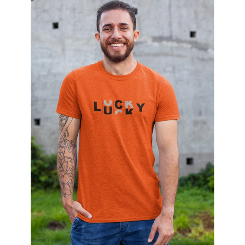 lucky-ferfi-narancssarga-polo