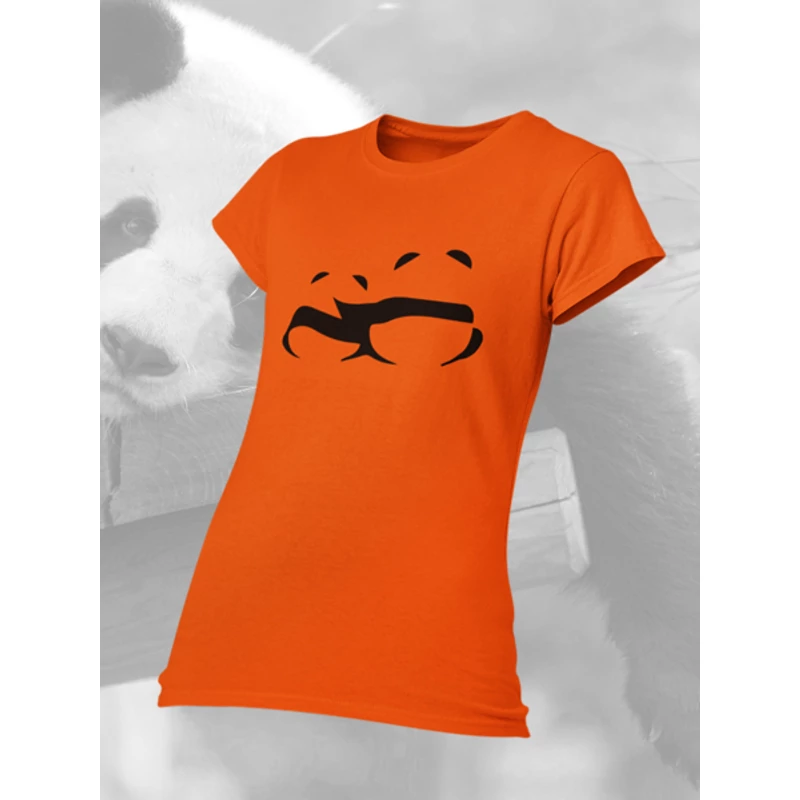 panda-noi-narancssarga-polo