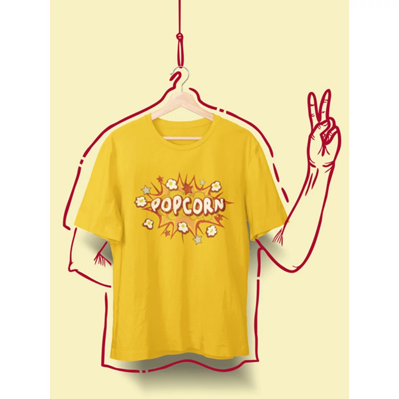 popcorn-ferfi-sarga-polo